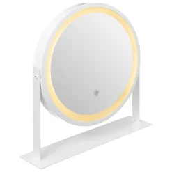 Miroir led Pivot rond blanc