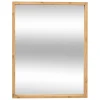 Miroir mural 34x44cm bambou marron