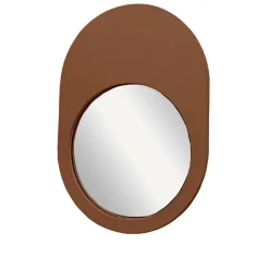 Miroir ovale Caramel MOKA