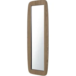 Miroir rectangulaire angles arrondis couleur mocha JULIA