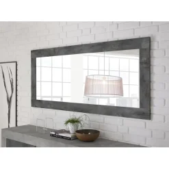 Miroir rectangulaire URBINO oxyde