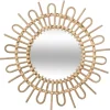 Miroir Rotin Soleil Diamètre 50