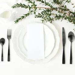 Ménagère 16 couverts Noir