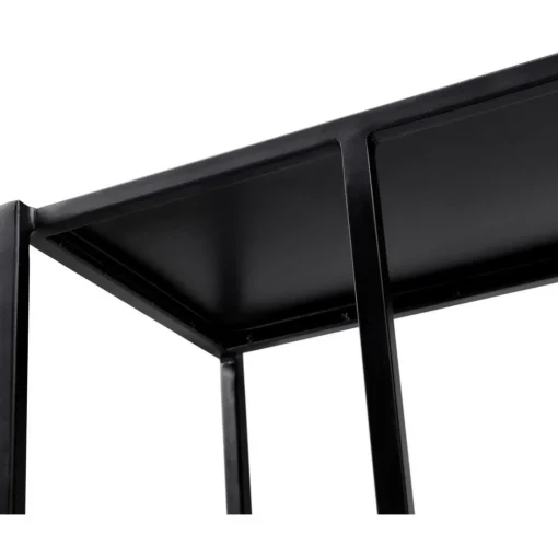 Mobilier Bureau Noir KOLIPE Style Industriel