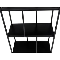 Mobilier Bureau Noir KOLIPE Style Industriel