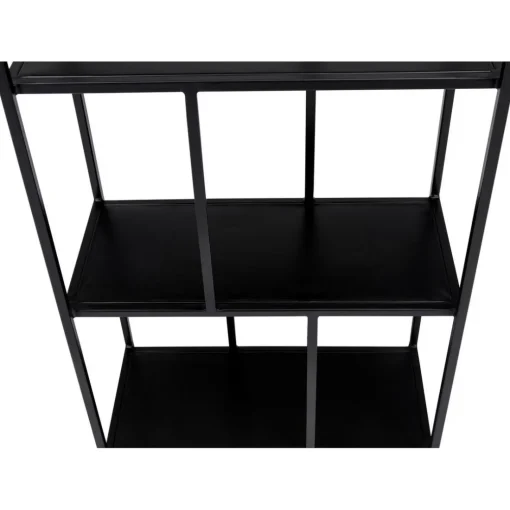 Mobilier Bureau Noir KOLIPE Style Industriel