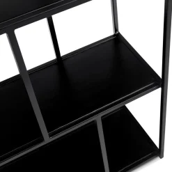 Mobilier Bureau Noir KOLIPE Style Industriel