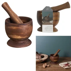 Mortier Et Pilon Acacia D12cm M8