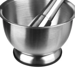 Mortier et pilon en inox