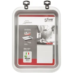 Moule rectangulaire Signature noir en métal