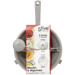 Moulin à légumes 24 cm gris