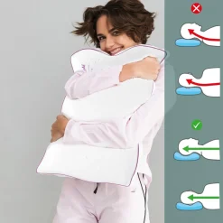 Oreiller bonne fete en mousse