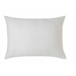 Oreiller enveloppe en mircofibre avec traitement rafraichissant Eole blanc