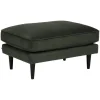 Ottoman Candice en velours gris