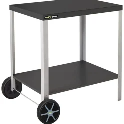 Pack Desserte de jardin MEDIA Housse Barbecue et plancha Rectangulaire