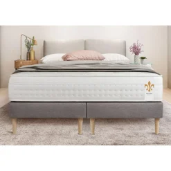 Pack Le Vingt-Huit double sommiers Gris