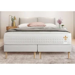 Pack Le Vingt-Huit double sommiers Blanc