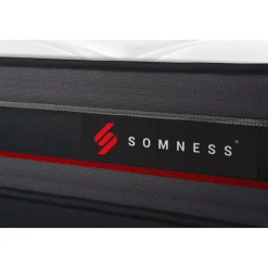 Pack matelas REGEN double sommiers noir Couette 2 oreillers