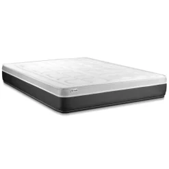 Pack prêt a dormir VITAL SOFT sommier Kit noir