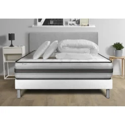 Pack prêt a dormir VITALPOWER RECOVER sommier Kit blanc