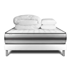 Pack prêt a dormir VITALPOWER RECOVER sommier Kit blanc