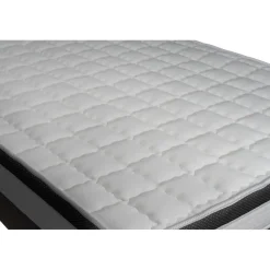 Pack Superieur Memoire de forme 3 zones double sommier noir