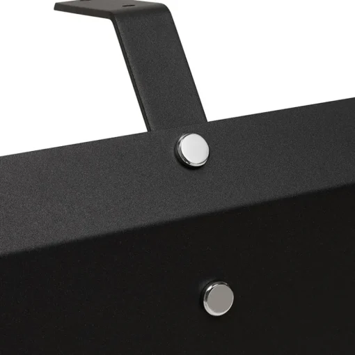 Panneau de modestie 'SECRET' noir pour bureau