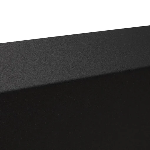 Panneau de modestie 'SECRET' noir pour bureau