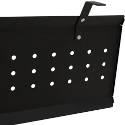 Panneau de modestie 'SECRET' noir pour bureau