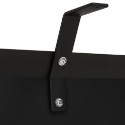 Panneau de modestie 'SECRET' noir pour bureau