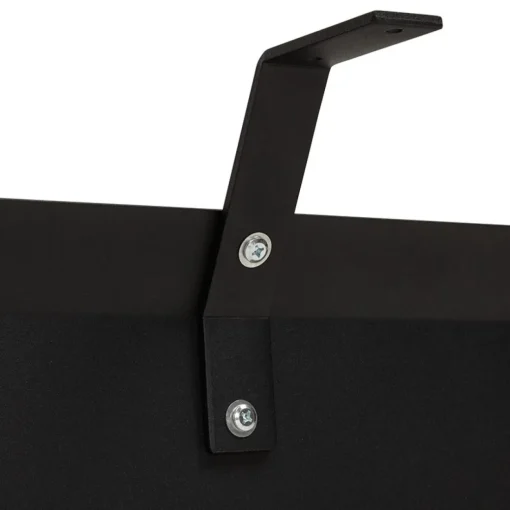 Panneau de modestie 'SECRET' noir pour bureau