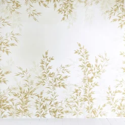 Papier peint motif vegétal panoramique GRAMINA beige