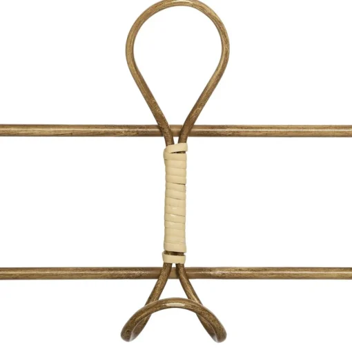 Patère Métal 5 Crochets beige