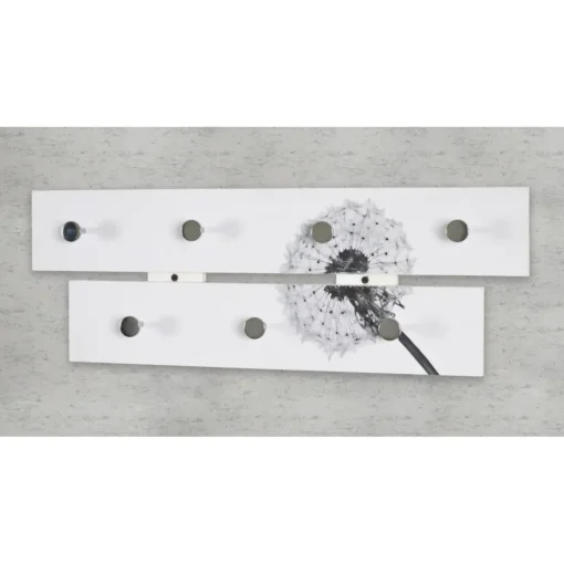 Patère murale à motif
