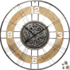 Pendule mécanique Lana en Bois / Métal D90