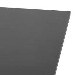 Petite table à diner 'MUFFIN' carrée noire intérieur/extérieur