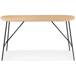 Petite table ou bureau 'FIONA' en bois finition Chêne naturel