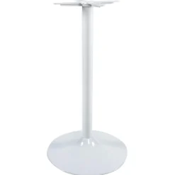 Pied de table 'BIANKO' en métal blanc