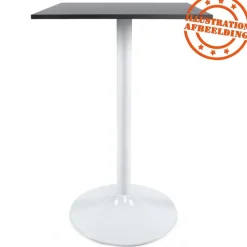 Pied de table 'BIANKO' en métal blanc
