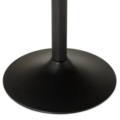 Pied de table 'BLAK' en métal noir