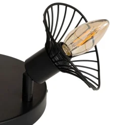 Plafonnier Adelia noir