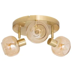 Plafonnier Pilia ambre