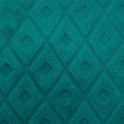 Plaid 3D LOSAN Bleu Canard 125x150