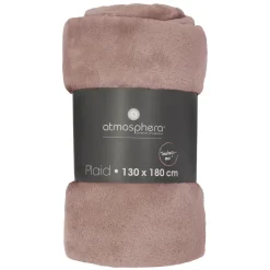 Plaid flanel rose 130X180