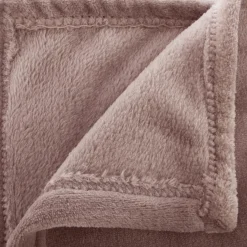 Plaid flanel rose 130X180