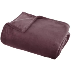 Plaid flanelle Ollis - violet clair