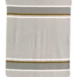 Plaid jacquard recyclé Gioia Perle 140 x 185