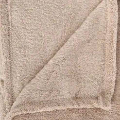 Plaid Kiesa 230x180cm - Taupe