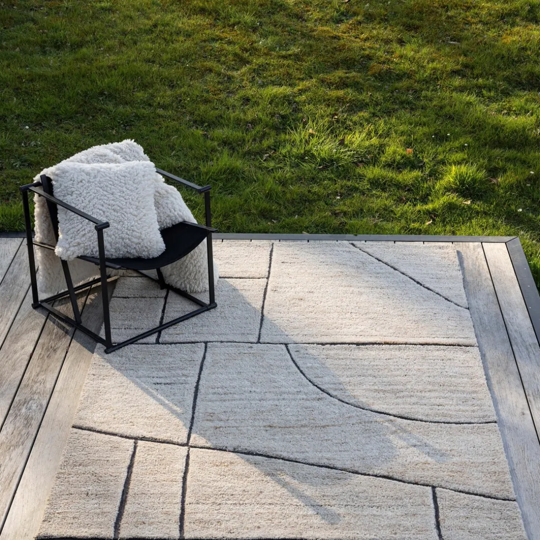 Plaid Noam Neige 140 x 180