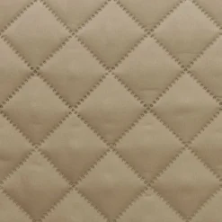 Plaid piquage carreaux Becquet - Beige